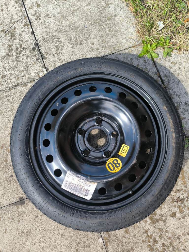VAUXHALL INSIGNIA A 17" SPACE SAVER SPARE WHEEL + JACK KIT 125/70 R17 13235015