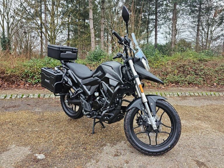 LEXMOTO RX1 125  2025 Petrol Manual in Black