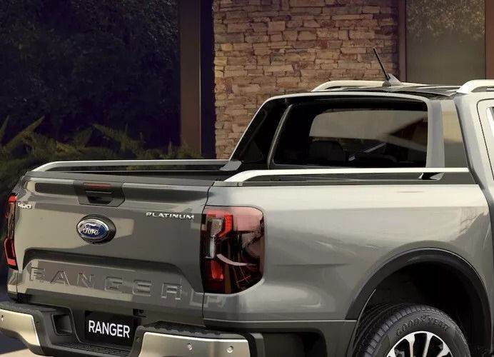 Ford Ranger Platinum 2023 MY- Onwards Rear Load Area Sports Spoiler