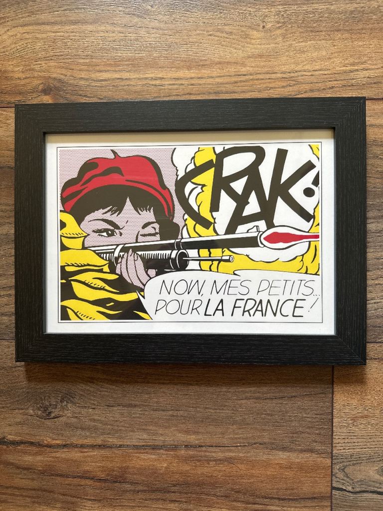 Modern pop art style print 