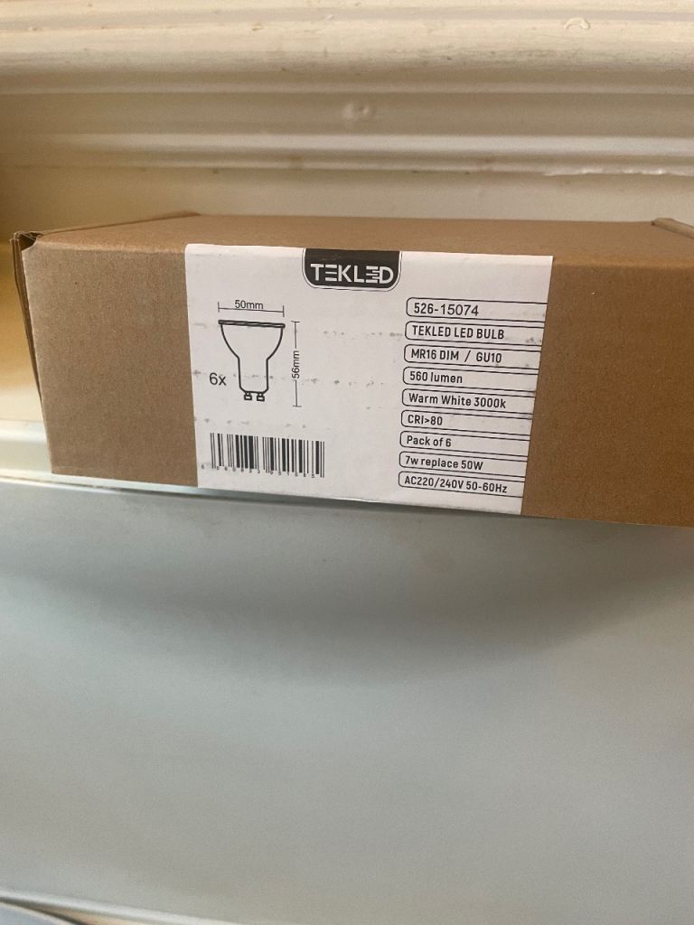 BRAND NEW Sealed GU10 LED Bulbs