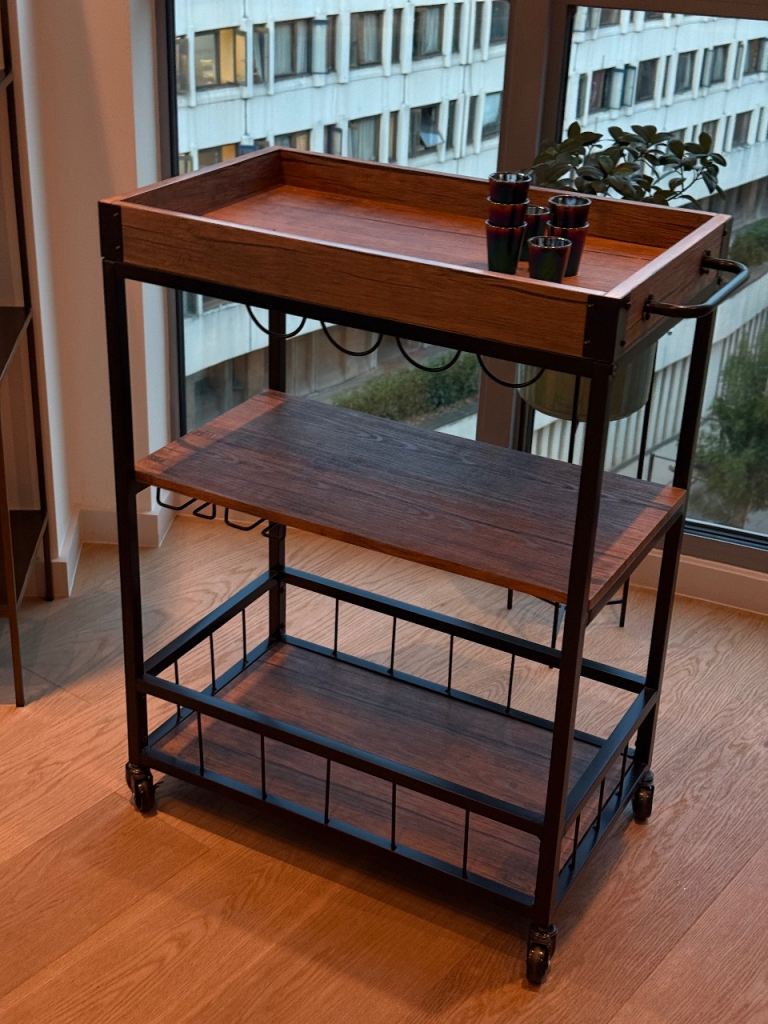 Bar Trolley on Wheels