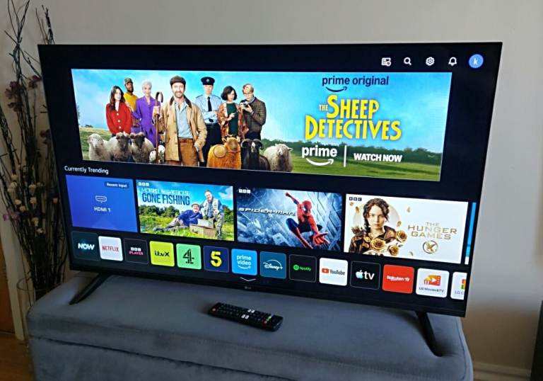LG Smart TV, Has All The Apps, 43 Inch Screen, Great Quality TV
