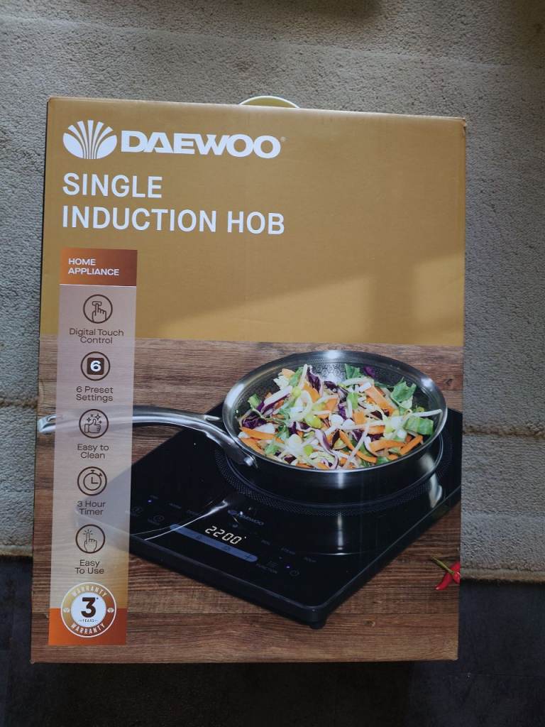 NEW - UNUSED Single Electric Induction Hob