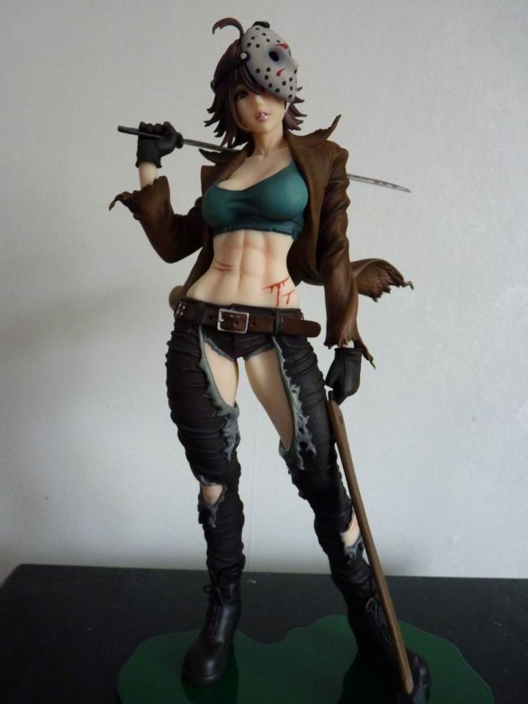 Kotobukiya Bishoujo Freddy vs Jason Jason Voorhees statue