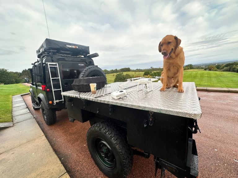 Land Rover Defender Expedition / Camping Trailer – One-Off Custom Build