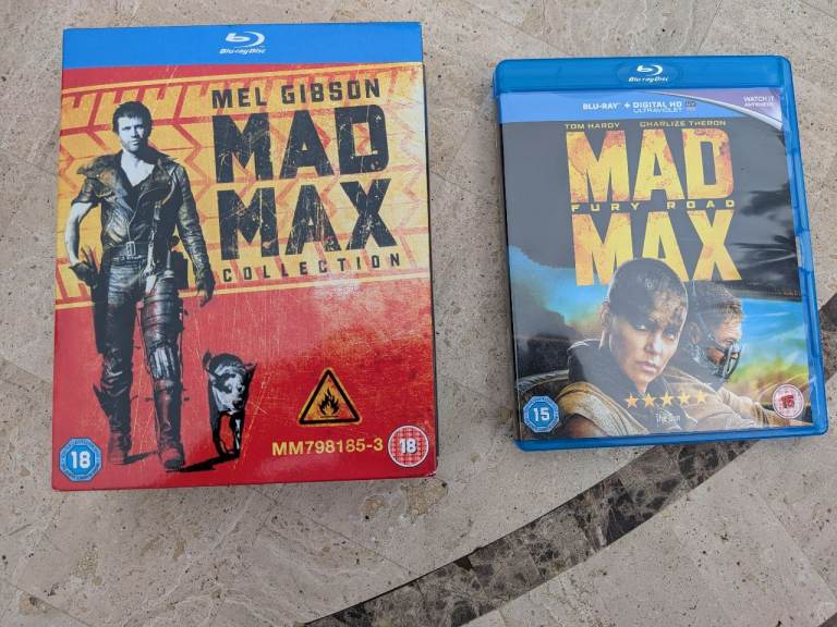 Mad Max Blu-ray's 