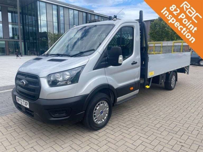 2023 Ford Transit 350 LEADER 2.0EcoBlueHD EU6 S/S RWD L4 130ps ALLOY BODY DROPSIDE *AIRCON*TA Dro...