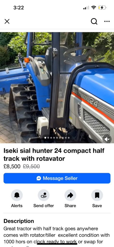 image for     Iseki hunter 24  Tractor 