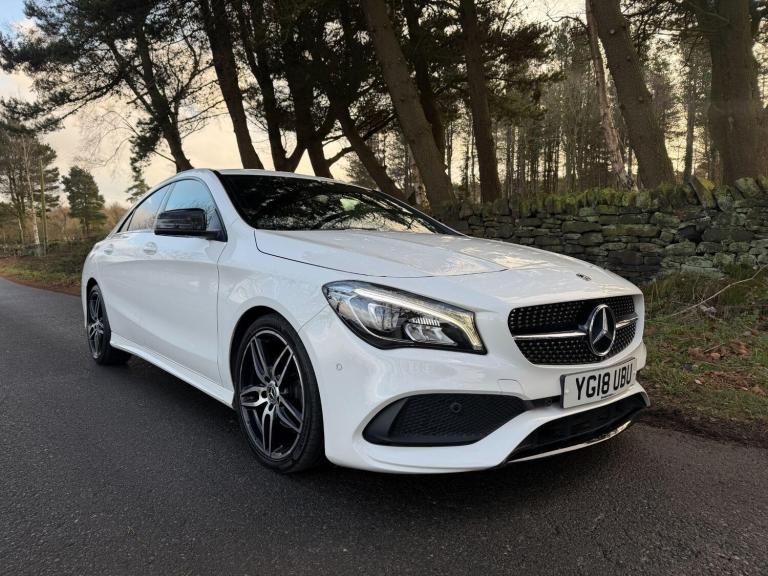 2018 Mercedes-Benz CLA 1.6 CLA180 AMG Line Coupe 7G-DCT Euro 6 (s/s) 4dr SALOON Petrol Automatic