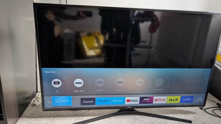 image for Samsung 50" smart tv