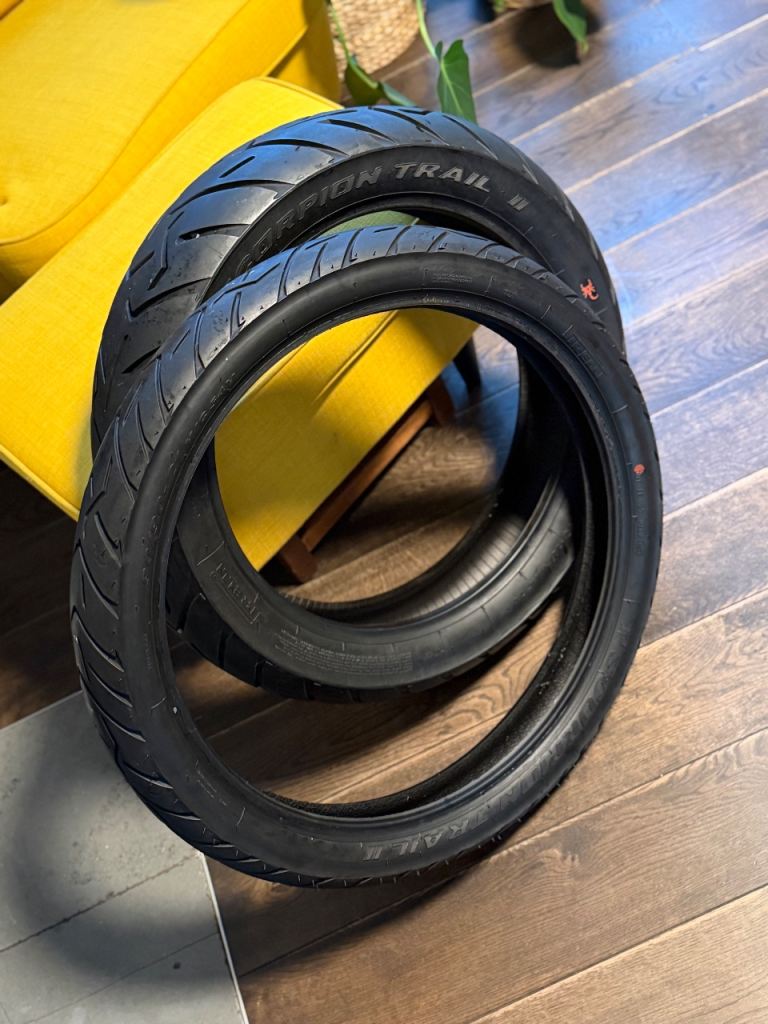 Motorbike tyres - Pirelli Scorpion Trial II