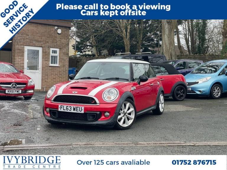 2013 63 MINI HATCH 1.6 COOPER S HATCHBACK 3DR PETROL MANUAL EURO 5 (S/S) (184 PS