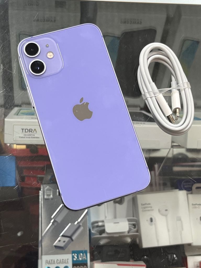 iPhone 12 mini 64GB Unlocked Purple 100% Battery health 