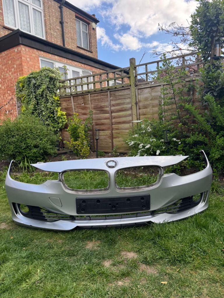 BMW F30/F31 Front Bumper Glacier Silver Metallic OEM GENUINE 7308347