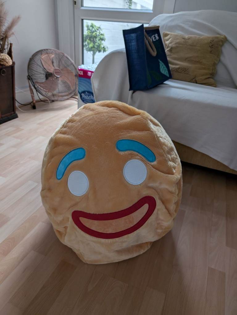 Fortnite Gingerbread Man Plush Cushion – As Good As New