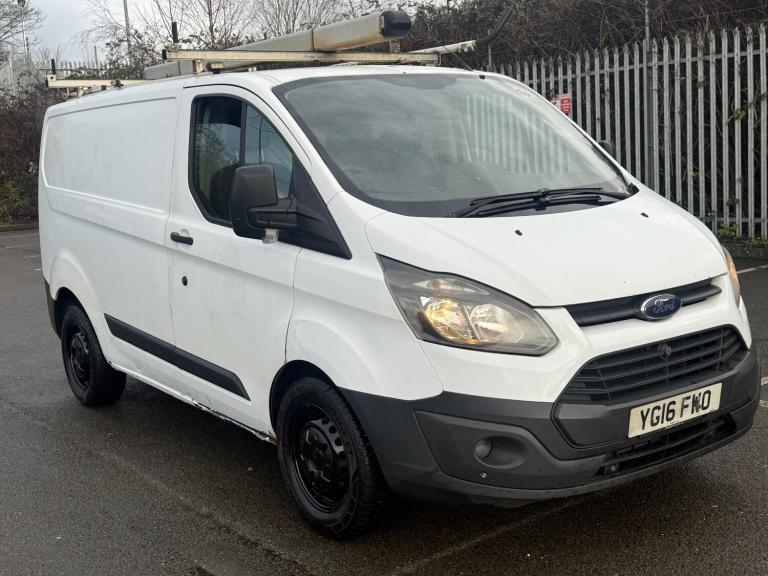 2016 Ford Transit Custom 2.2 TDCi 125ps Low Roof Van/runs mint  PANEL VAN Diesel Manual
