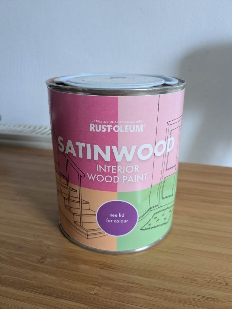 Rust-Oleum Satinwood Interior Wood Paint – Brown - Free