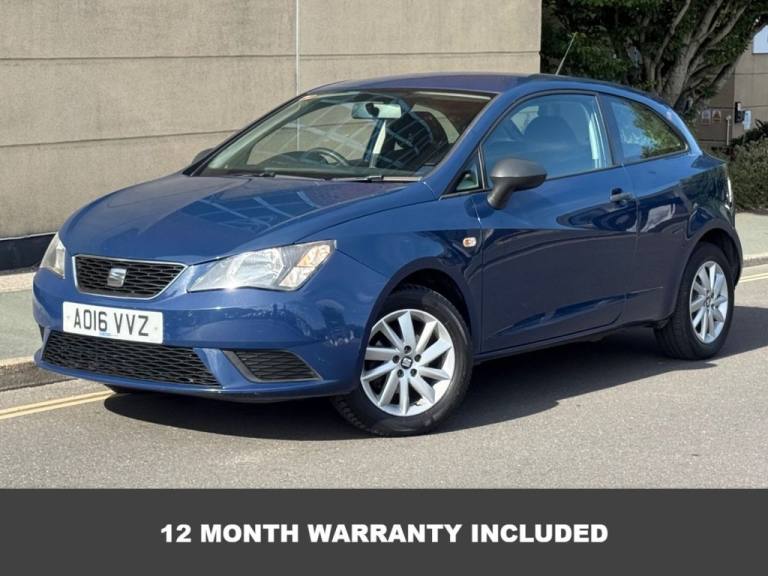 2016 SEAT Ibiza 1.0 SOL Sport Coupe 3dr Petrol Manual Euro 6 (75 ps) Hatchback Petrol Manual