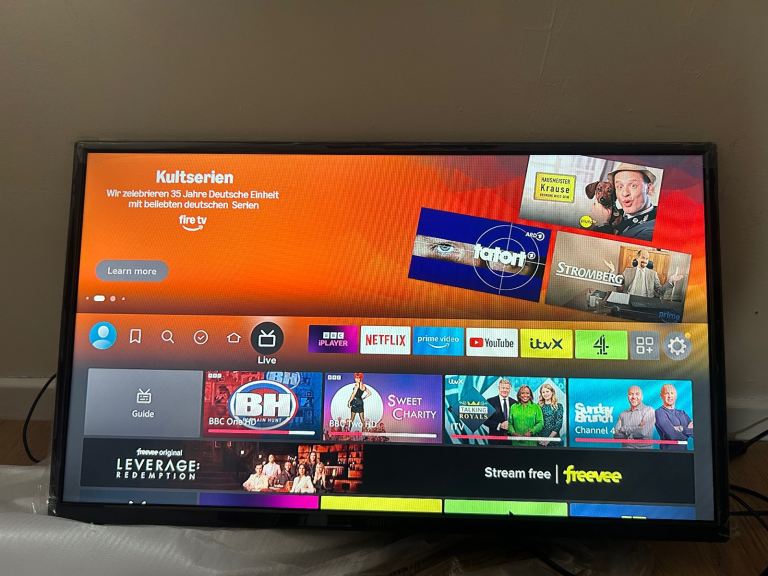 Cello 32” LED TV with Built-In DVD Player – Good Condition