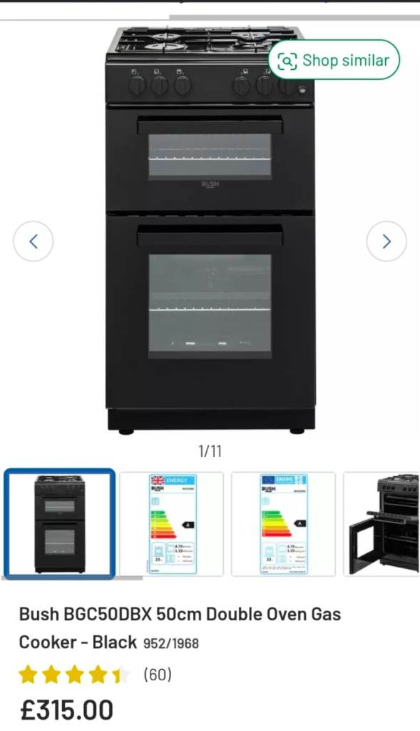 Brand new Gas Cooker
