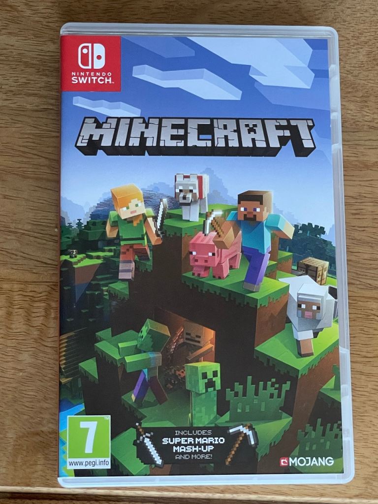 Nintendo Switch Minecraft Game – Good Condition