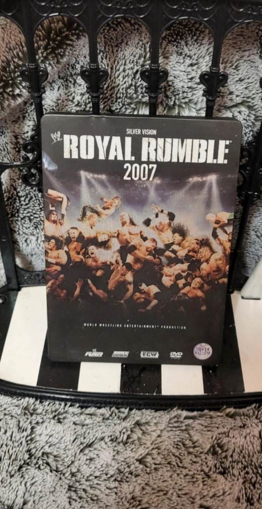 Wwe Royal Rumble 2007 DVD Steelbook