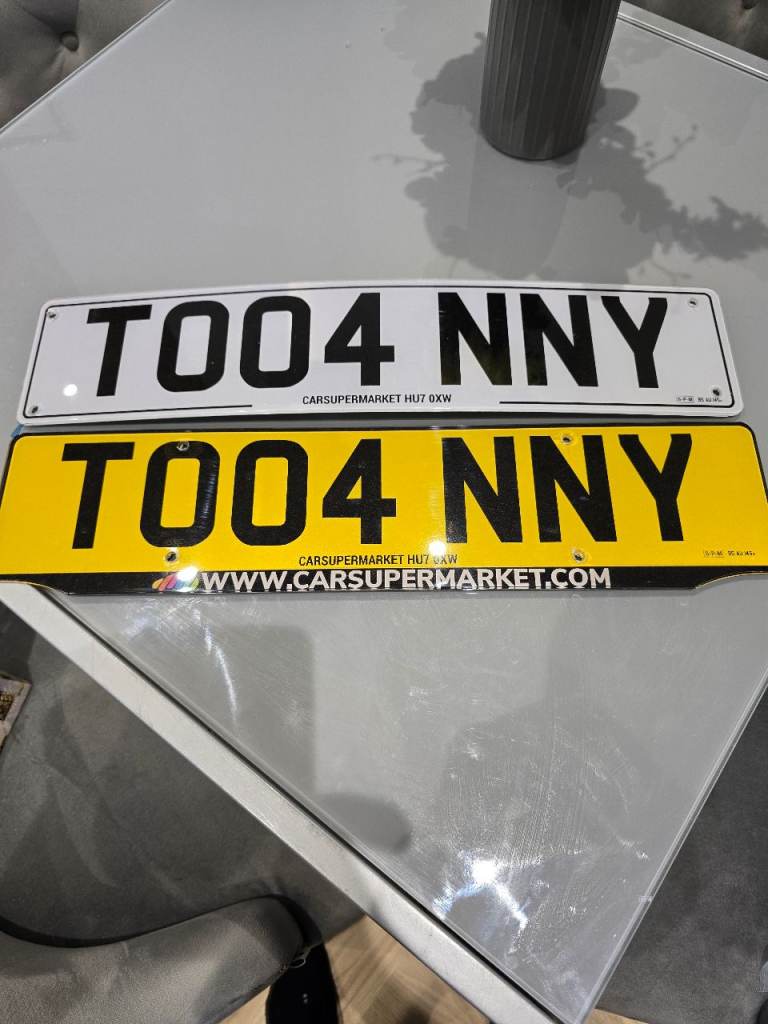 Number plate