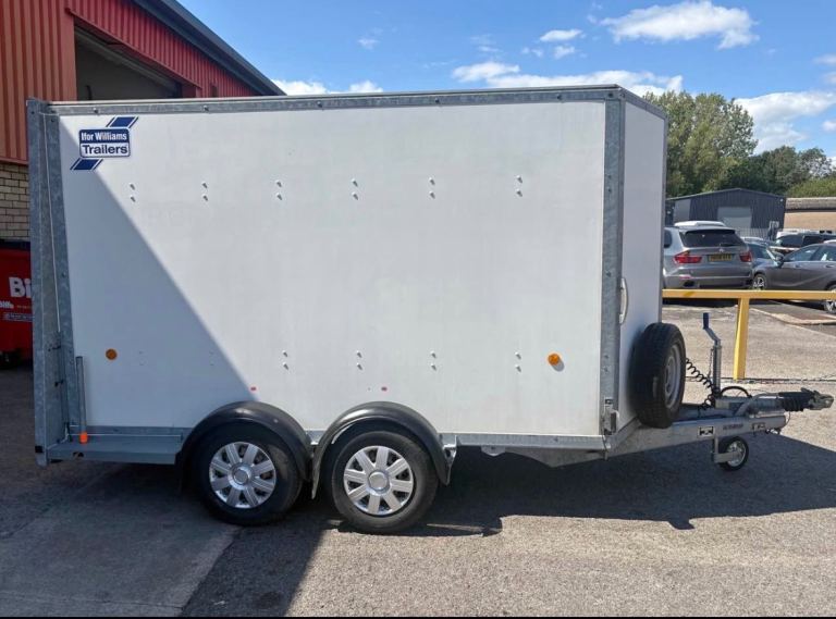 Ifor willams Bv 105 6 hr box van trailer , with roller shutter door
