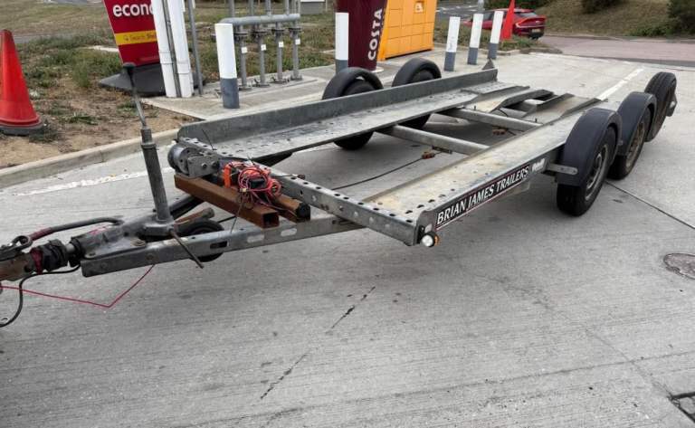 Car trailer brain james