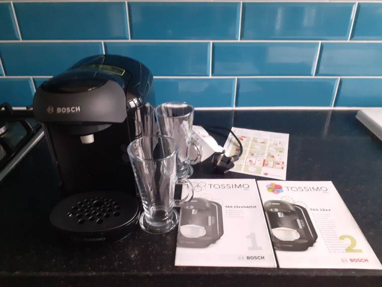 Bosch Tassimo Coffee Machine – Black, good condition., £20.00 for Sale