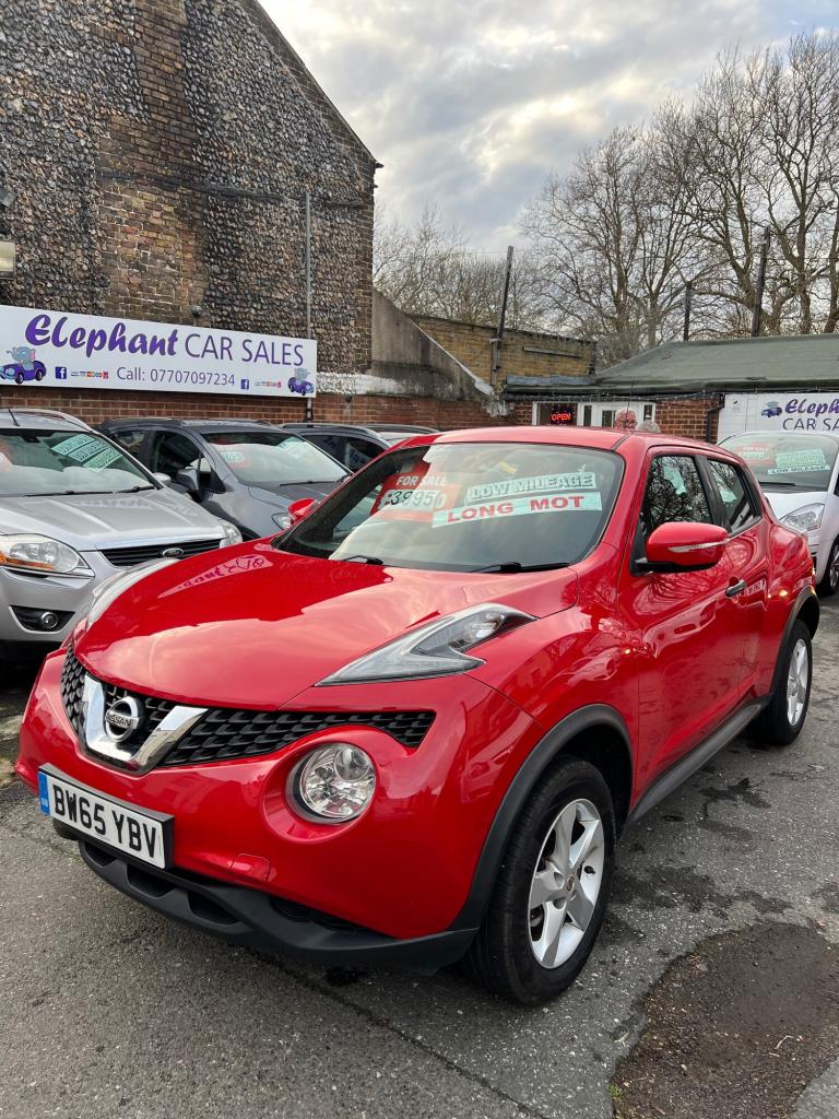 2016 Nissan Juke 1.6 [94] Visia 5dr HATCHBACK Petrol Manual