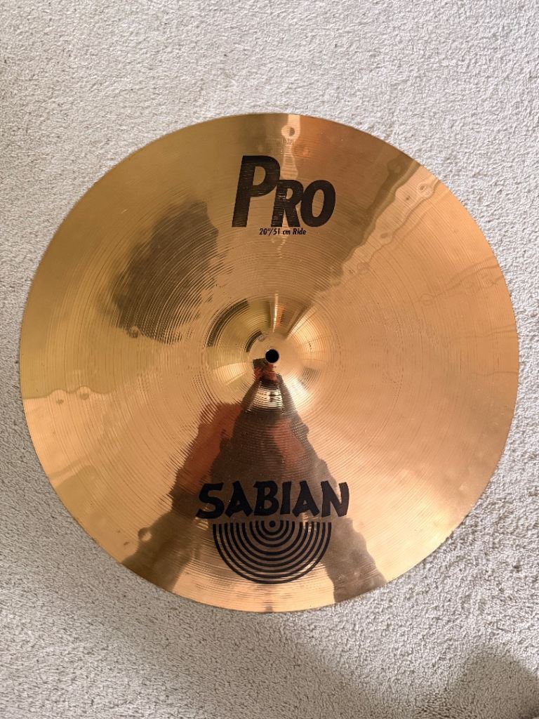 Pro Sabian 20" Ride Cymbal