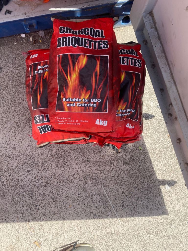 Charcoal Briquettes 4kg x 7
