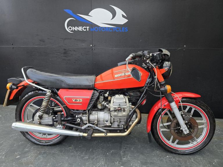 MOTOGUZZI V35 1978 PROJECT BIKE HPI CLEAR