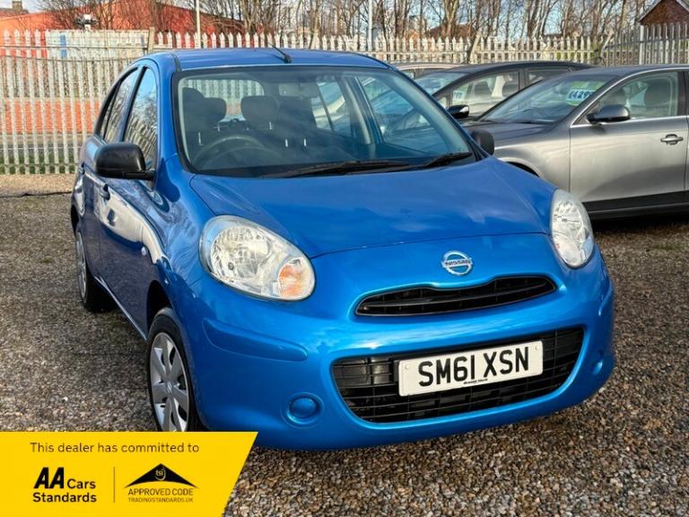 2012 Nissan Micra 1.2 Visia 5dr HATCHBACK PETROL Manual