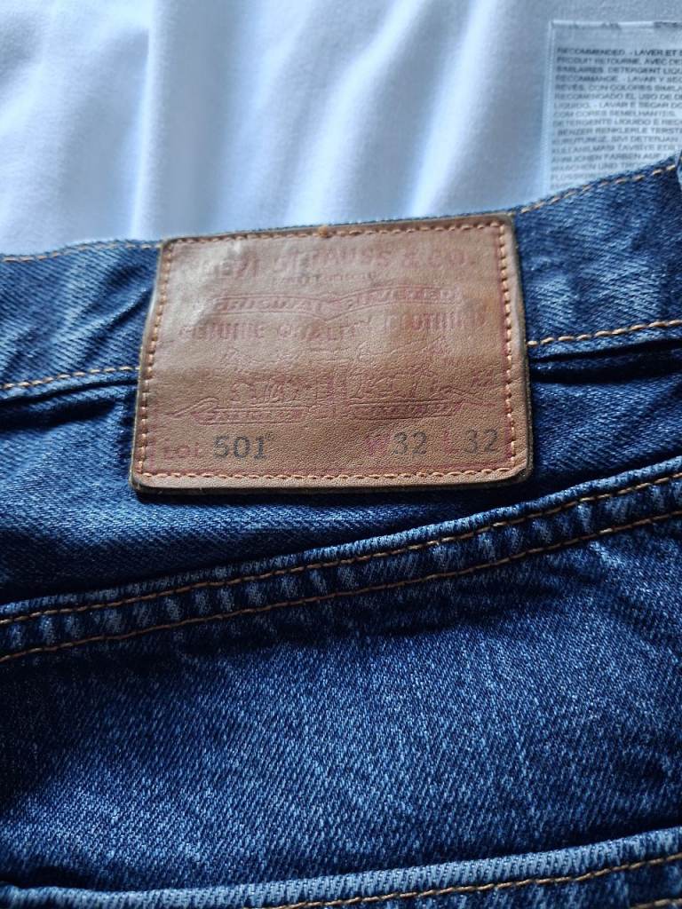 Levi's 501 Men's Denim Jeans - W32 L32