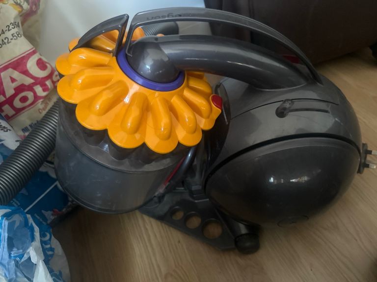 Dyson Cylinder Vacuum Cleaner – Grey and Orange, Good Condition