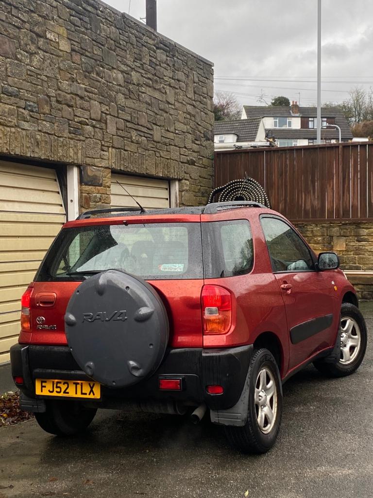 2002 Toyota RAV4 RARE 3Dr 1.8 NV  ESTATE Petrol Manual
