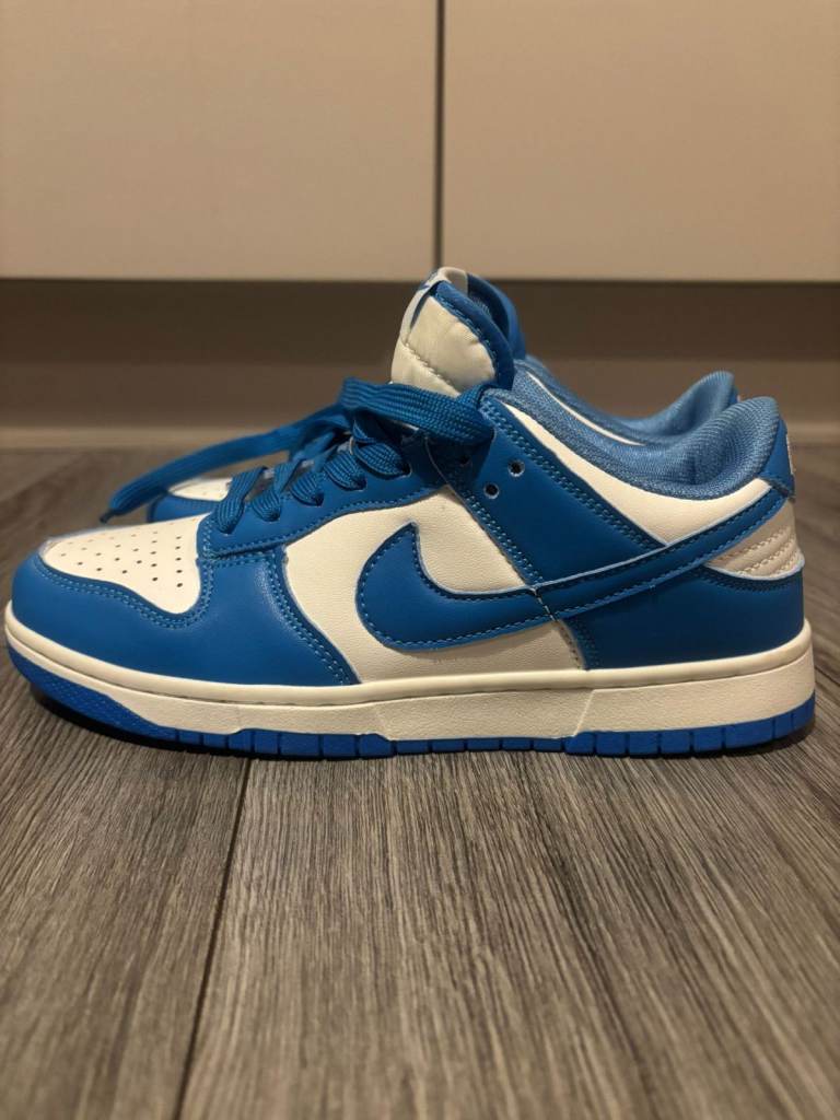 Blue/ White Nike Dunks Size 5.5