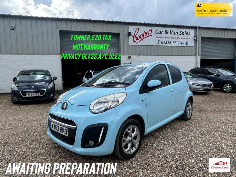 2013 Citroen C1 1.0i VTR+ 5dr HATCHBACK Petrol Manual