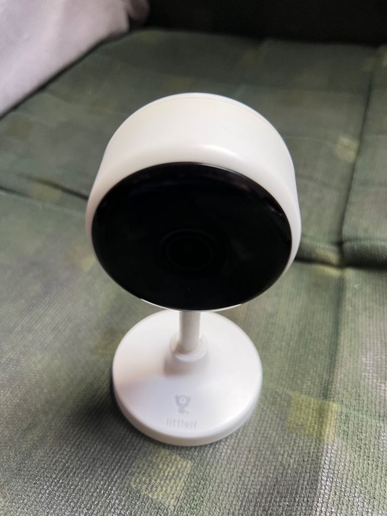 White Smart Home Security Camera
