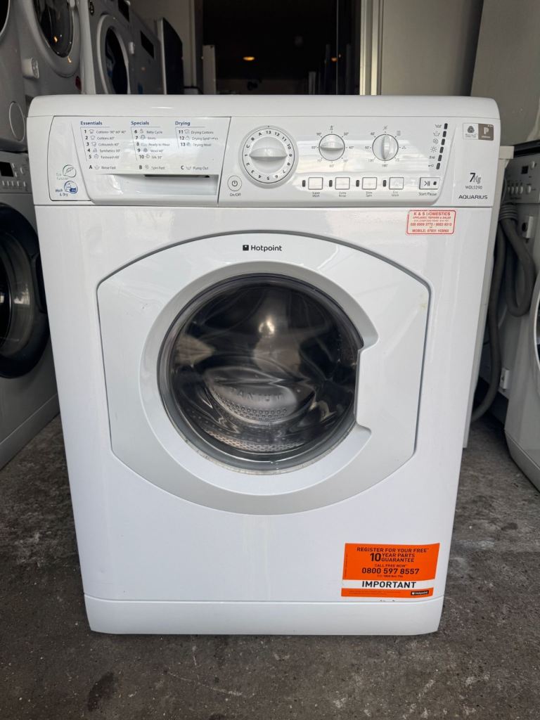 Hotpoint 7kg 1200 rpm White Freestanding Washer Dryer With Free Delivery 🚚 