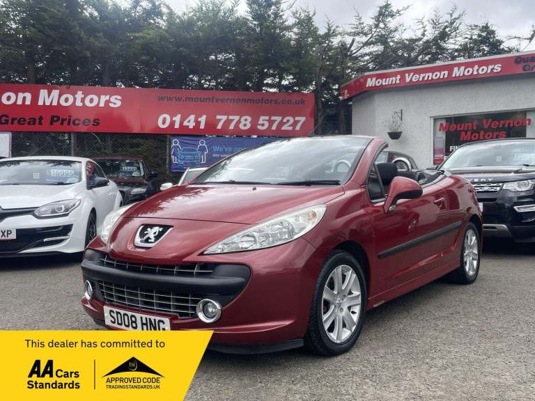 2008 Peugeot 207 CC 1.6 16v Sport 2dr CONVERTIBLE Petrol Automatic