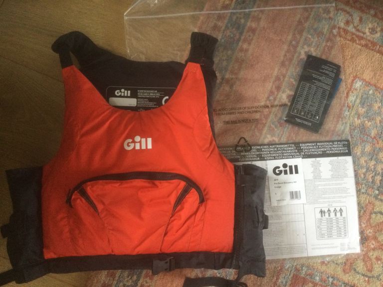 NEW Gill Buoyancy Aid Pro Racer Size Adult Large SUP, Kayak, dinghy sailing