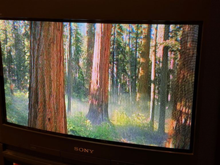 image for SONY trinitron wide television 📺 CRR free with hdmi adapter