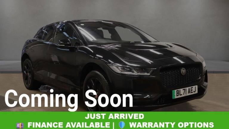 2021 Jaguar I-Pace 400 90kWh Black SUV 5dr Electric Auto 4WD (400 ps) Automatic