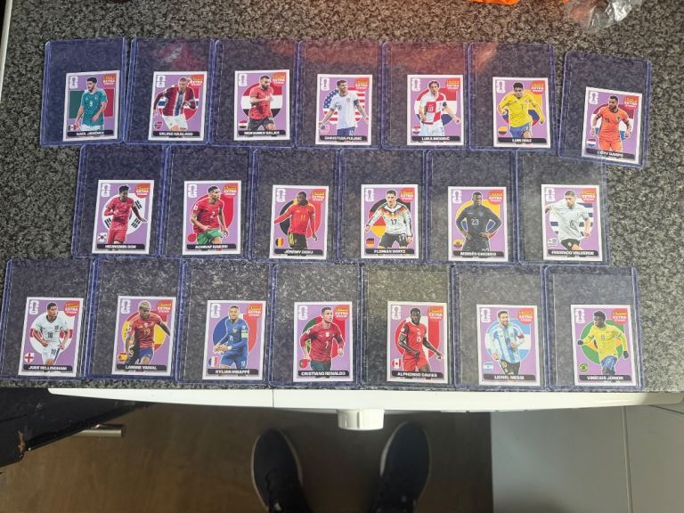 Panini Extra Stickers [PURPLE] - FULL SET OF 20