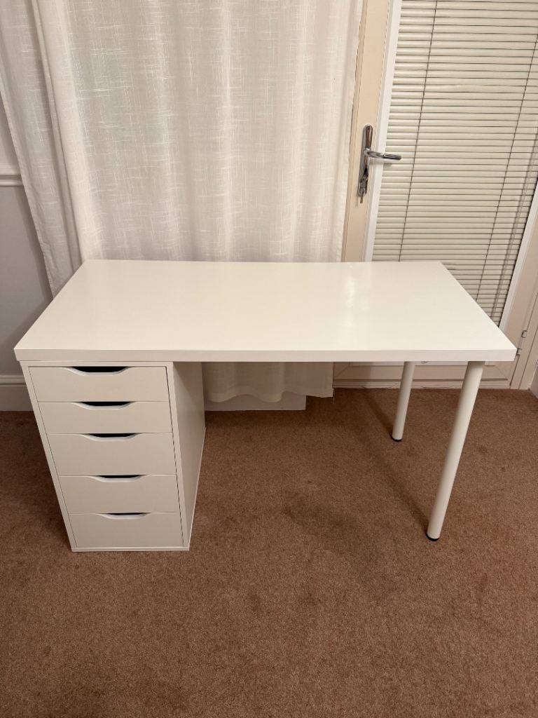 Desc IKEA LAGKAPTEN/ALEX White, 140×60 cm
