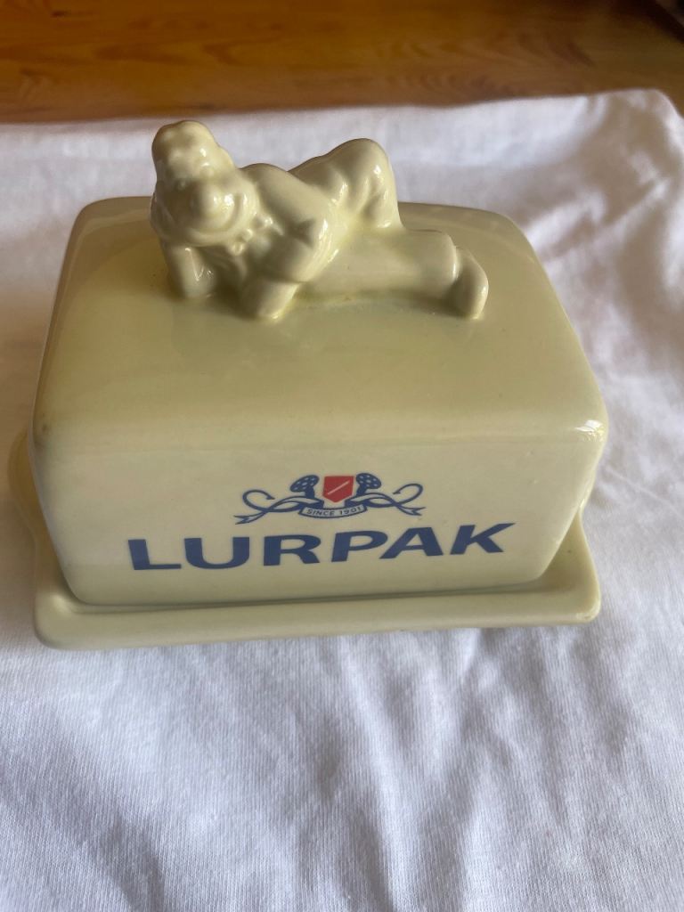 Vintage Lurpack Butter Dish
